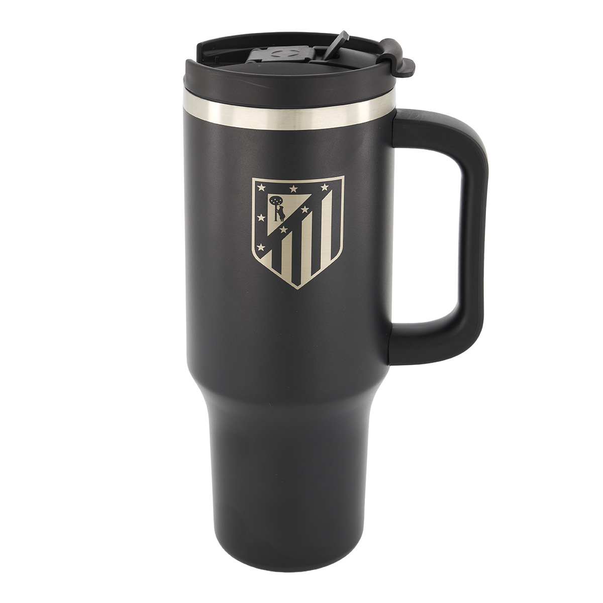 1.2 L Thermal Mug with Handle Black   image number null